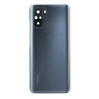 Задня частина корпусу Xiaomi Redmi Note 10 / Note 10S Onyx Gray (з склом камери)