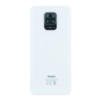 Задня частина корпусу Xiaomi Redmi Note 9S / Note 9 Pro Glacier White (з склом камери)