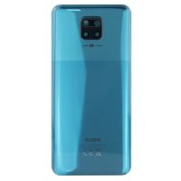Задня частина корпусу Xiaomi Redmi Note 9S / Note 9 Pro Tropical Green (з склом камери)