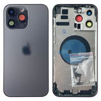 Корпус iPhone 14 Pro Max (з кнопками та SIM-лотком) Black Original (PRC) (EU/UK: SIM + E-SIM)