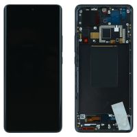 Дисплей Xiaomi 12 Pro / Xiaomi 12S Pro OR 100% (Service Pack) with frame Black (Dark Tarnish)