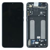 Дисплей Xiaomi Mi 9 Lite OR 100% (Service Pack) with frame Blue