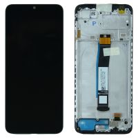 Дисплей Xiaomi Redmi 10C / Redmi 10C Power OR 100% (Service Pack) with frame Black