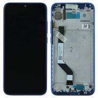 Дисплей Xiaomi Redmi Note 7 / Note 7 Pro OR 100% (Service Pack) with frame Blue (Violet)