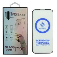 Захисне скло Premium Tempered Glass для iPhone 15 Plus / iPhone 16 Plus (6.7') Black