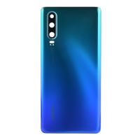Задня частина корпусу Huawei P30 Aurora Blue (з склом камери)
