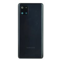 Задня частина корпусу Samsung Galaxy Note 10 Lite N770 Black (з склом камери)