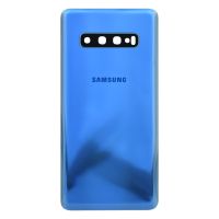 Задня частина корпусу Samsung Galaxy S10 Plus SM-G975 Blue (з склом камери)
