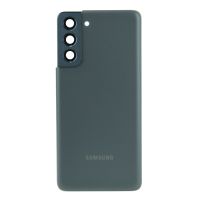 Задня частина корпусу Samsung Galaxy S21 SM-G991 Phantom Black (з склом камери)