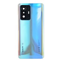 Задня частина корпусу Xiaomi 11T / 11T Pro Celestial Blue (з склом камери)