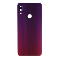 Задня частина корпусу Xiaomi Redmi Note 7 / Redmi Note 7 Pro Nebula Red (з склом камери)