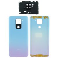 Задня частина корпусу Xiaomi Redmi Note 9 / Redmi 10x White (з склом камери)