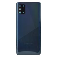 Задня частина корпусу Samsung Galaxy A31 SM-A315 Black (з склом камери)
