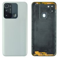 Задня частина корпусу Tecno Spark 8C Diamond Gray (з склом камери)