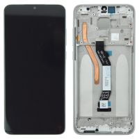Дисплей Xiaomi Redmi Note 8 Pro complete with frame Silver (Індія, M1906G7E)