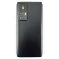 Задня частина корпусу Xiaomi 12T / Xiaomi 12T Pro Black (з склом камери)