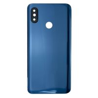 Задня частина корпусу Xiaomi Mi 8 Blue (з склом камери)