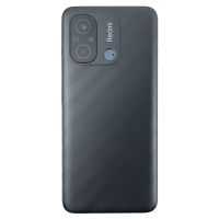 Задня частина корпусу Xiaomi Redmi 12C Graphite Gray (Black) (з склом камери)