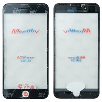 Скло дисплея Musttby для iPhone 7 Plus (5.5") для переклеювання з рамкою та OCA Black