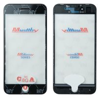 Скло дисплея Musttby для iPhone 8 / SE 2020 (4.7") для переклеювання з рамкою та OCA Black
