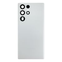 Задня частина корпусу Samsung Galaxy S22 Ultra 5G SM-S908 White (з склом камери)