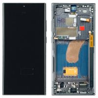 Дисплей Samsung Galaxy S23 Ultra SM-S918 OLED with frame Black (YK, Small LCD)