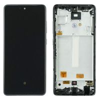 Дисплей Samsung Galaxy A52 SM-A525 / SM-A526 / A52S SM-A528 OLED with frame Black (YK)