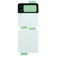 Задня частина корпусу Samsung Galaxy Z Flip 3 SM-F711 Cream (з склом камери)