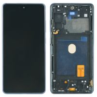 Дисплей Samsung Galaxy S20 FE SM-G780 / G781 OLED with frame Dark Blue (Black) (Small LCD)
