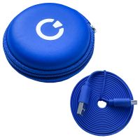 Кабель Micro USB (2m / 2.4A) в футлярі