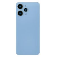 Задня частина корпусу Xiaomi Redmi 12 Sky Blue (з склом камери)