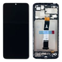 Дисплей Xiaomi Redmi 12C / Poco C55 complete with frame Black