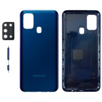 Задня частина корпусу Samsung Galaxy M31 SM-M315 Blue (з склом камери)