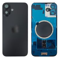 Кришка задня iPhone 16 Plus Black (з рамкою) Original (PRC)