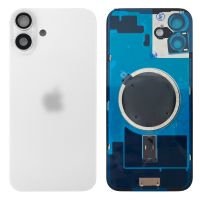 Кришка задня iPhone 16 Plus White (з рамкою) Original (PRC)