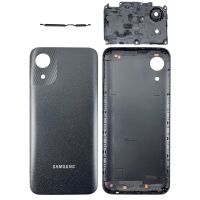 Задня частина корпусу Samsung Galaxy A03 Core SM-A032F Black (з склом камери)