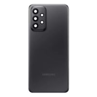 Задня частина корпусу Samsung Galaxy A23 SM-A235 Black (з склом камери)