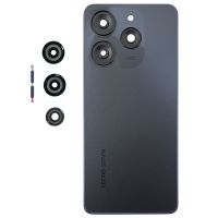Задня частина корпусу Tecno Spark 10 Pro Black (з склом камери)