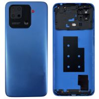 Задня частина корпусу Xiaomi Redmi 10C Ocean Blue (з склом камери)