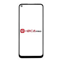 Скло дисплея OCA Pro для Realme 7i Black + OCA (для переклеювання)