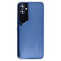 Задня частина корпусу Tecno Pova Neo 2 Cyber Blue (зі склом камери)