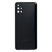 Задня частина корпусу Samsung Galaxy M51 SM-M515 Black (з склом камери)