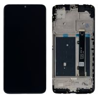 Дисплей ZTE Blade A51 2021 / A71 2021 complete with frame Black