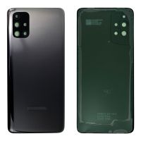 Задня частина корпусу Samsung Galaxy M31S SM-M317 Black (з склом камери)