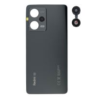 Задня частина корпусу Xiaomi Redmi Note 12 Pro 5G Onyx Black (з склом камери) Original (PRC)