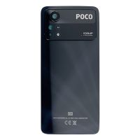 Задня частина корпусу Xiaomi Poco X4 Pro 5G Laser Black (з склом камери) Original (PRC)