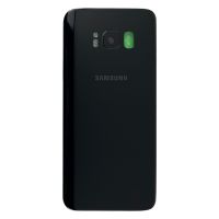 Задня частина корпусу Samsung Galaxy S8 SM-G950 Midnight Black (з склом камери) Original (PRC)