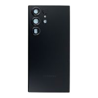 Задня частина корпусу Samsung Galaxy S23 Ultra SM-S918 Phantom Black (з склом камери) Original (PRC)