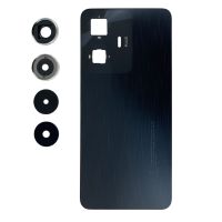 Задня частина корпусу Oppo Realme C55 Rainy Night (Black) (з склом камери)