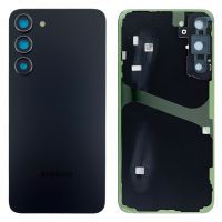 Задня частина корпусу Samsung Galaxy S23 Plus SM-S916 Phantom Black (з склом камери) Original (PRC)